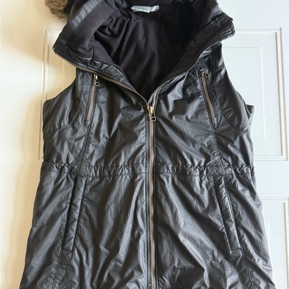 Athleta Black Vest